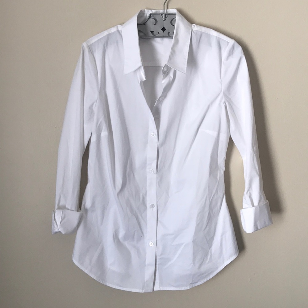 Apt 9 White Button Down